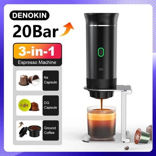 Wireless Electric Portable Espresso Coffee Machine