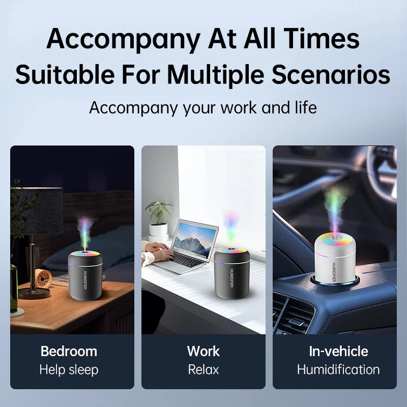 180ML USB Electric Aroma Diffuser Essential Oil Purifier