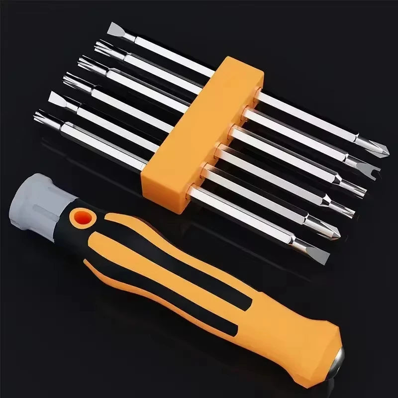 Mini Screwdriver Set 12 in 1 Precision Repair Tool Kit with Torx Phillips Slotted Magnetic Drill Bits