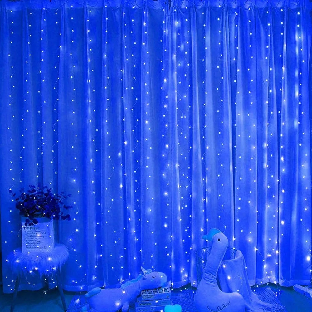 Curtain Light Outdoor Fairy String Lights