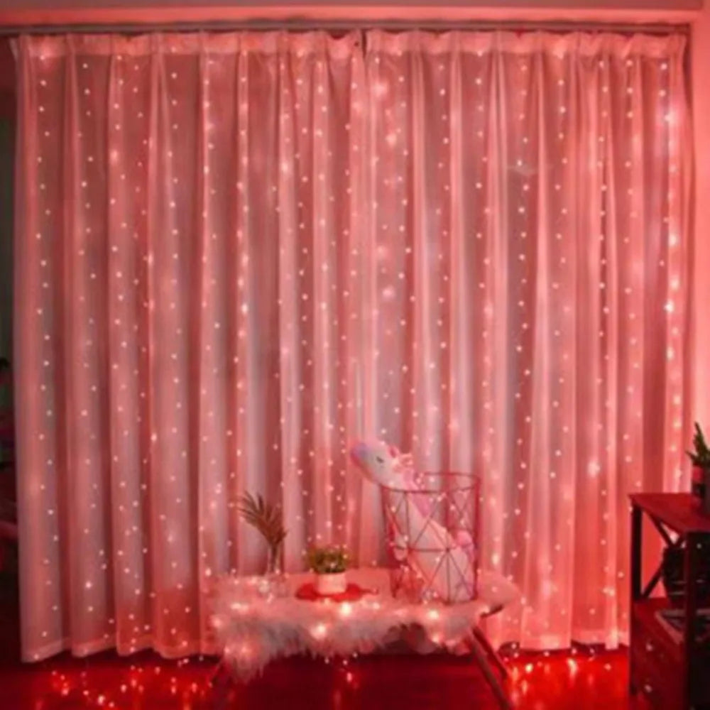 Curtain Light Outdoor Fairy String Lights